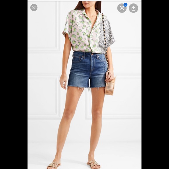 Madewell Pants - MADEWELL distressed shorts